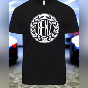 Black Custom Benz T-Shirt for Men